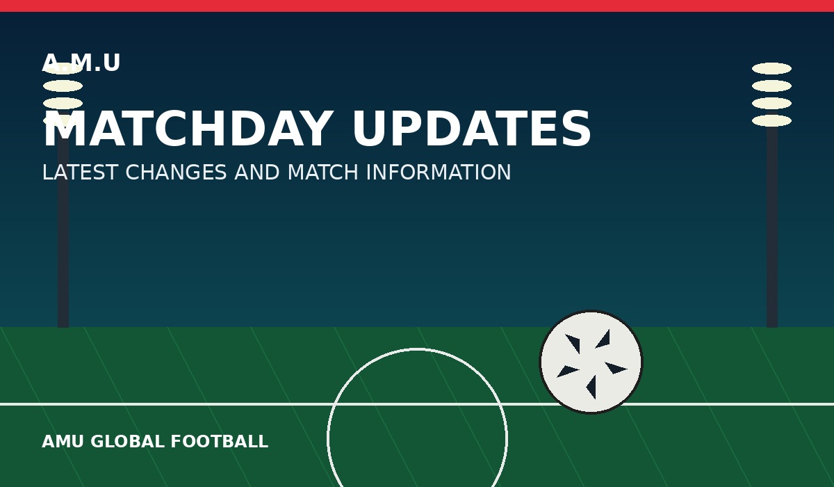 Matchday Updates